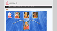 Desktop Screenshot of bispindia.com